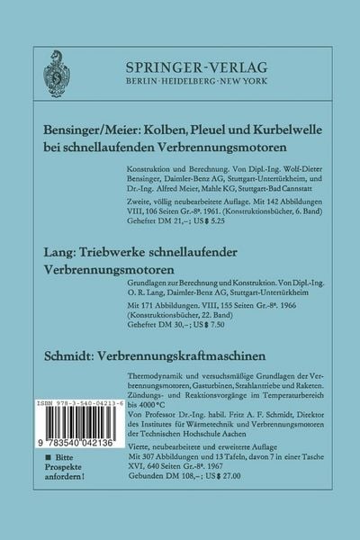 Produktbild: Die Steuerung des Gaswechsels in schnellaufenden Verbrennungsmotoren