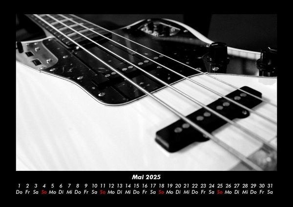 Produktbild: Musik 2025 Fotokalender DIN A3