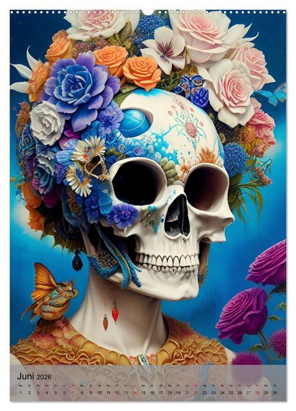 Produktbild: Beautiful Death (Wandkalender 2026 DIN A2 hoch), CALVENDO Monatskalender