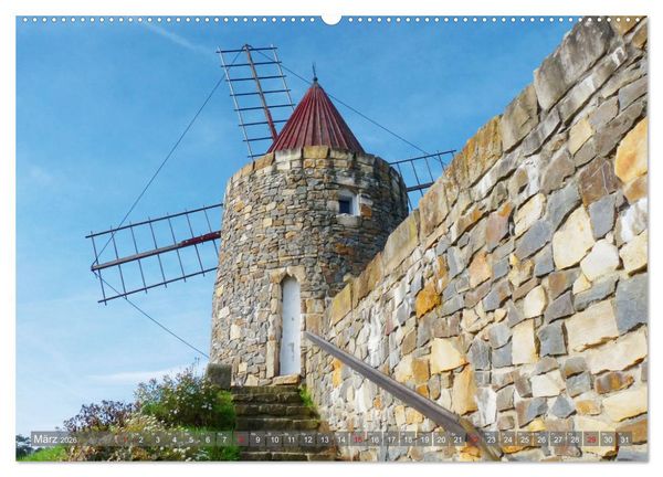 Produktbild: Gifhorn - Kleine Reise durch die Welt der M&uuml;hlen (Wandkalender 2026 DIN A2 quer), CALVENDO Monatskalender