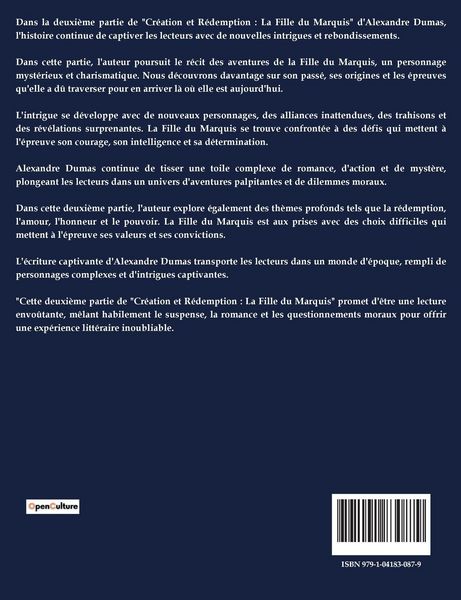 Produktbild: La Fille Du Marquis
