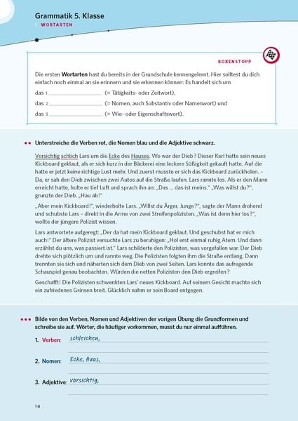 Produktbild: PONS Das gro&szlig;e &Uuml;bungsbuch Deutsch 5.-10. Klasse