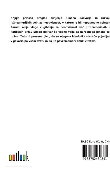 Produktbild: Simon Bolivar in ju&iquest;noameri&iquest;ke vojne za neodvisnost