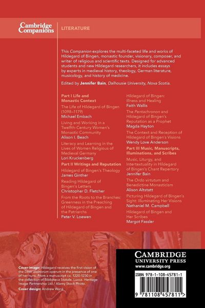 Produktbild: The Cambridge Companion to Hildegard of Bingen