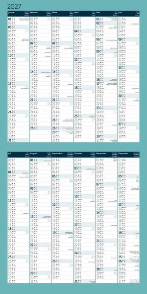 Produktbild: Vintage Voyage Kalender 2027 - 30x30 - Art12