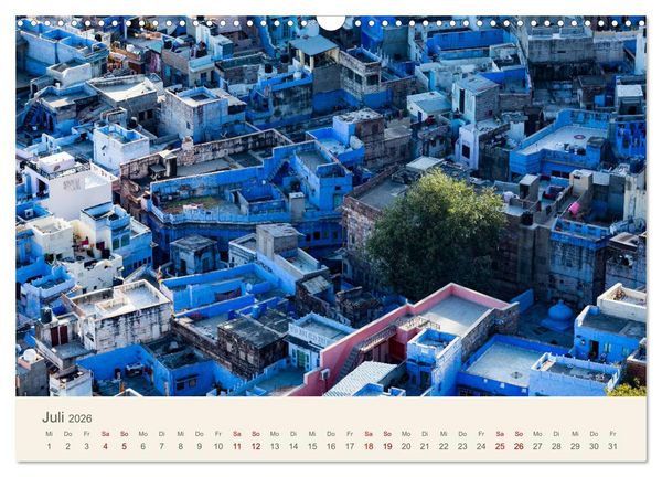 Produktbild: Rajasthan - Architektur im Land der K&ouml;nige (Wandkalender 2026 DIN A3 quer), CALVENDO Monatskalender