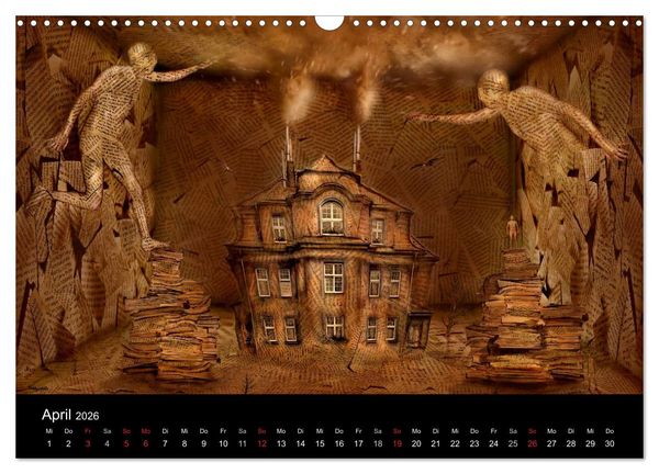 Produktbild: Moderner Surrealismus (Wandkalender 2026 DIN A3 quer), CALVENDO Monatskalender