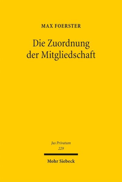 Produktbild: Die Zuordnung der Mitgliedschaft