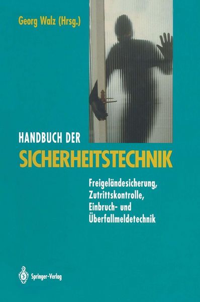 Produktbild: Handbuch der Sicherheitstechnik
