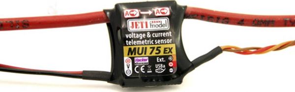 Jeti DUPLEX MUI 75 Spannungs- / Stromsensor
