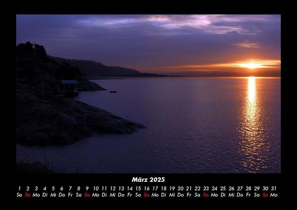 Produktbild: Sonnenunterg&auml;nge 2025 Fotokalender DIN A3