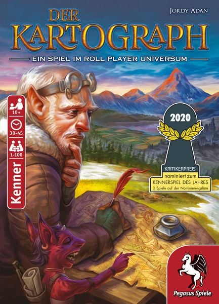 Produktbild: Der Kartograph *Nominiert Kennerspiel des Jahres 2020*