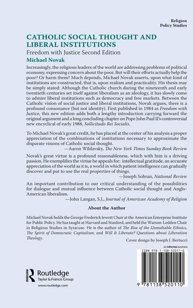 Produktbild: Catholic Social Thought and Liberal Institutions
