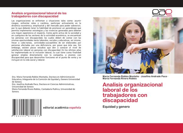 Produktbild: Analisis organizacional laboral de los trabajadores con discapacidad