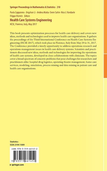 Produktbild: Health Care Systems Engineering