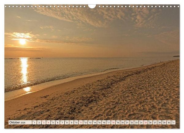 Produktbild: Urlaubsparadies R&uuml;gen (Wandkalender 2026 DIN A3 quer), CALVENDO Monatskalender