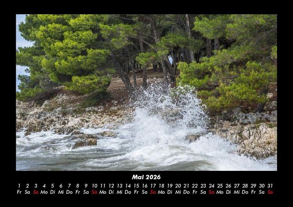 Produktbild: Sehnsucht nach Meer 2026 Fotokalender DIN A3