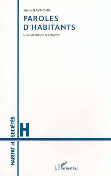 Produktbild: Paroles D'habitants