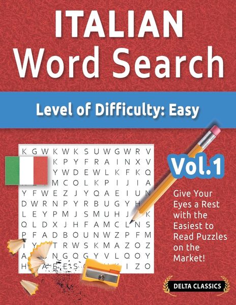 Produktbild: ITALIAN WORD SEARCH - LEVEL OF DIFFICULTY
