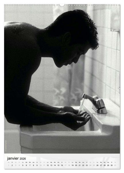 Produktbild: contrastes hommes (Calendrier mural 2026 DIN A2 horizontal), CALVENDO calendrier mensuel