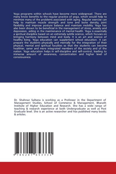 Produktbild: A study on attitude of school students towards yoga