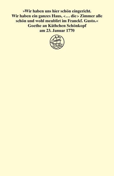 Produktbild: Das Frankfurter Goethe-Haus