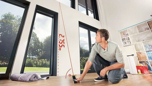 Produktbild: Bosch Home and Garden AdvancedDistance 50C Laser-Entfernungsmesser Bluetooth, Touchscreen 50 m