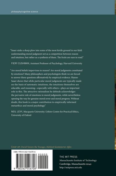 Produktbild: Moral Judgments as Educated Intuitions