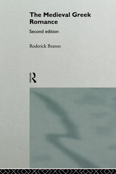 Produktbild: The Medieval Greek Romance