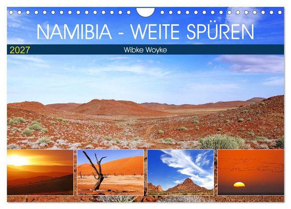 Produktbild: Namibia - Weite sp&uuml;ren (Wandkalender 2027 DIN A4 quer), CALVENDO Monatskalender