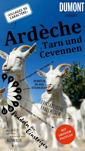 Produktbild: DUMONT direkt Reiseführer E-Book Ardeche, Tarn und Cevennen