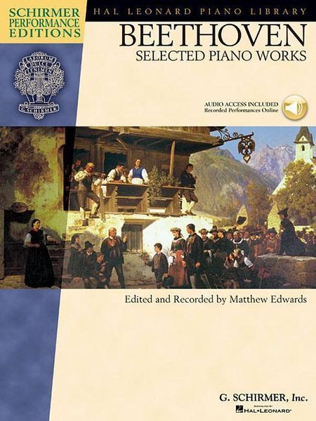 Produktbild: Beethoven: Selected Piano Works Book/Online Audio