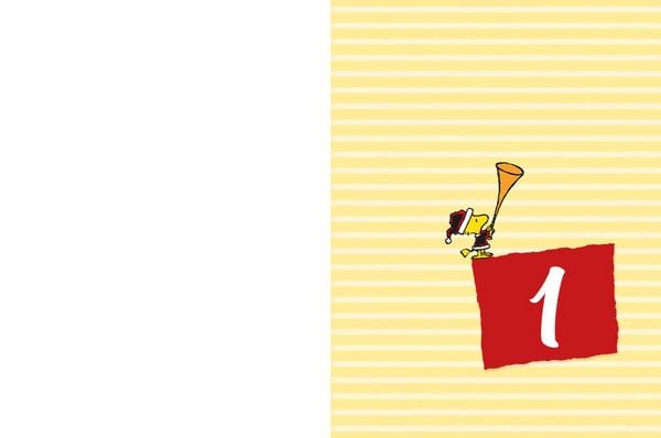 Produktbild: Peanuts Geschenkbuch: Mit Snoopy und den Peanuts durch den Advent