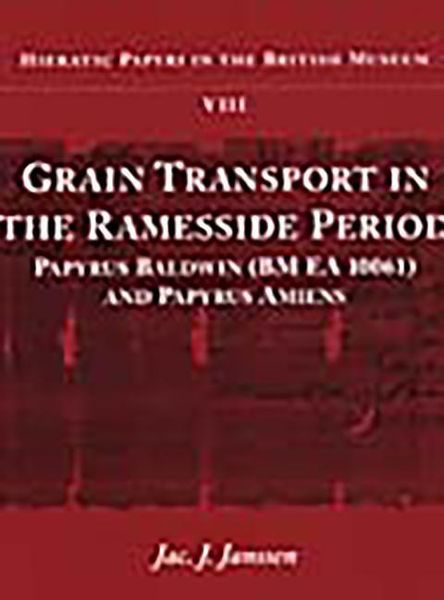 Produktbild: Grain Transport in the Ramesside Period