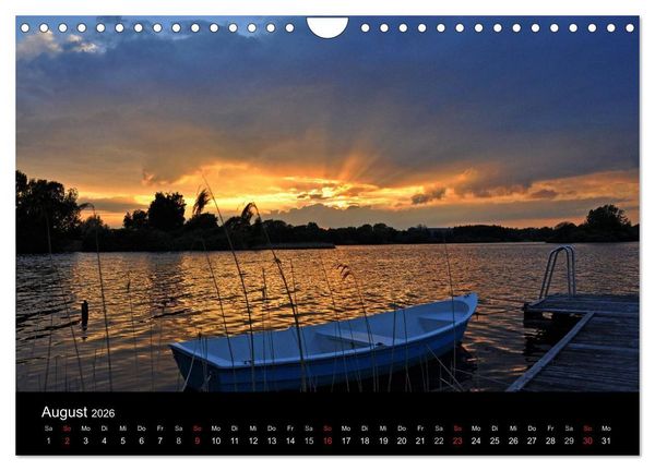 Produktbild: Pl&ouml;n - die Stadt am See (Wandkalender 2026 DIN A4 quer), CALVENDO Monatskalender