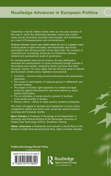 Produktbild: Citizenship in Nordic Welfare States