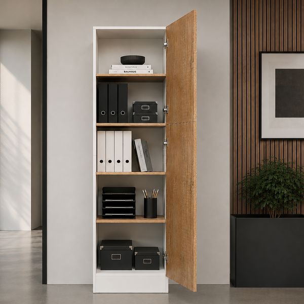 Produktbild: Mehrzweckschrank B&uuml;ro Wohnzimmer Dilos 183 x 52 cm