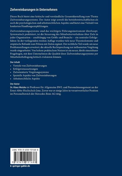 Produktbild: Zielvereinbarungen in Unternehmen