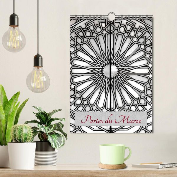 Produktbild: Portes du Maroc (Calendrier mural 2026 DIN A4 horizontal), CALVENDO calendrier mensuel