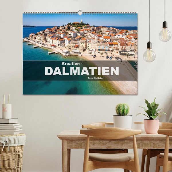 Produktbild: Kroatien - Dalmatien (Wandkalender 2026 DIN A2 quer), CALVENDO Monatskalender