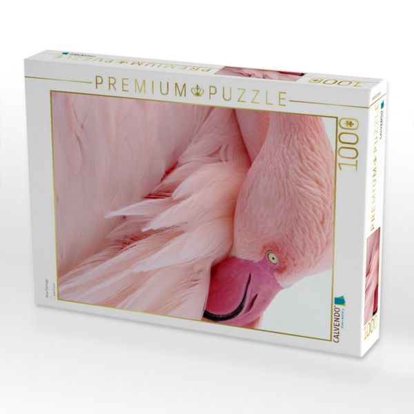 Produktbild: CALVENDO Puzzle Rosa Flamingo | 1000 Teile Lege-Gr&ouml;&szlig;e 64x48cm Foto-Puzzle f&uuml;r gl&uuml;ckliche Stunden