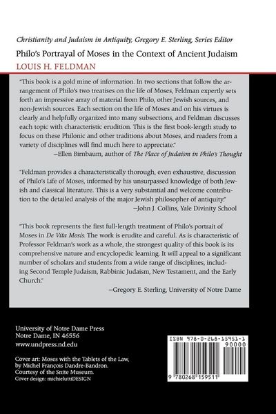 Produktbild: Philo's Portrayal of Moses in the Context of Ancient Judaism