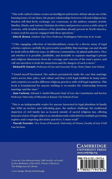 Produktbild: Marriage and Divorce in a Multicultural Context
