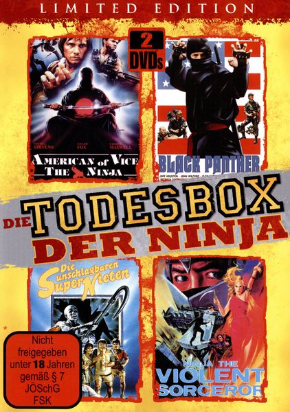 Produktbild: Die Todesbox der Ninja - Limited Edition [2 DVDs]