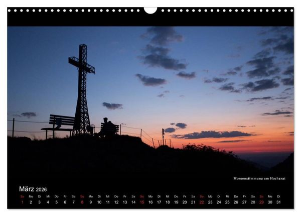 Produktbild: Unterwegs auf dem Maximiliansweg (Wandkalender 2026 DIN A3 quer), CALVENDO Monatskalender