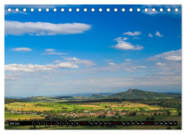 Produktbild: Hegau und westlicher Bodensee (Tischkalender 2026 DIN A5 quer), CALVENDO Monatskalender