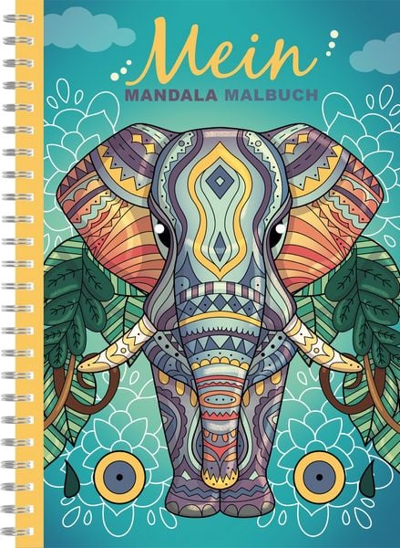 Mein Mandala Malbuch, Gebundene Ausgabe von Christoph Alexander, Nova MD, 978-3-9894238-6-2
