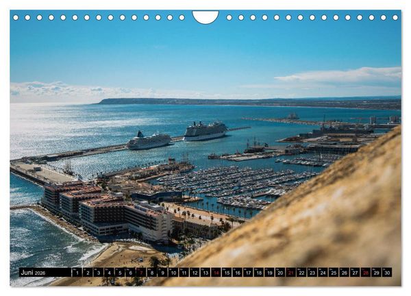 Produktbild: ALICANTE INSIDE - Monatskalender &uuml;ber die Stadt Alicante (Wandkalender 2026 DIN A4 quer), CALVENDO Monatskalender