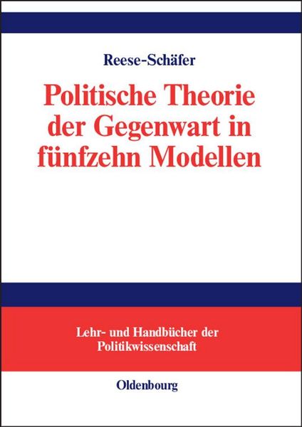 Produktbild: Politische Theorie der Gegenwart in f&uuml;nfzehn Modellen