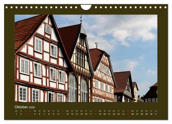 Produktbild: Fachwerk in Nordhessen (Wandkalender 2026 DIN A4 quer), CALVENDO Monatskalender